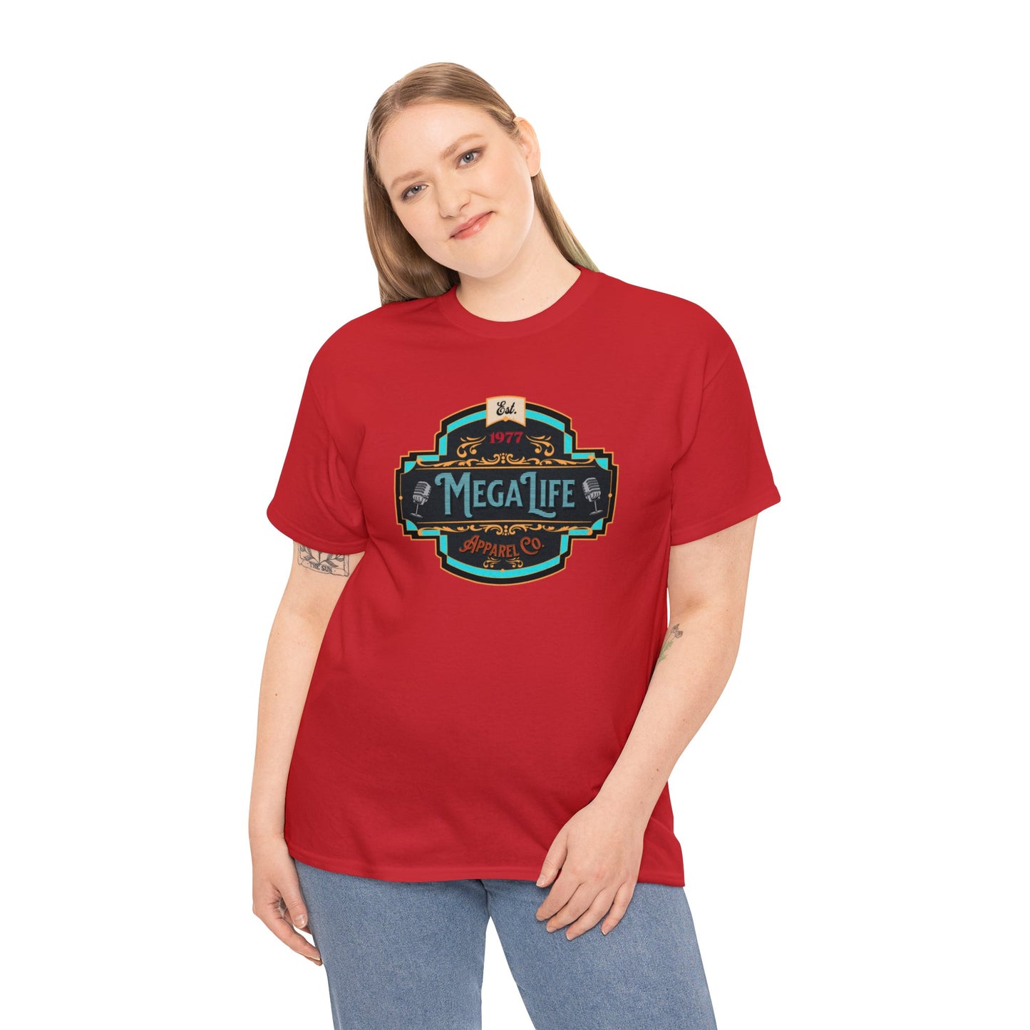 MegaLife- (Unisex Heavy Cotton Tee)