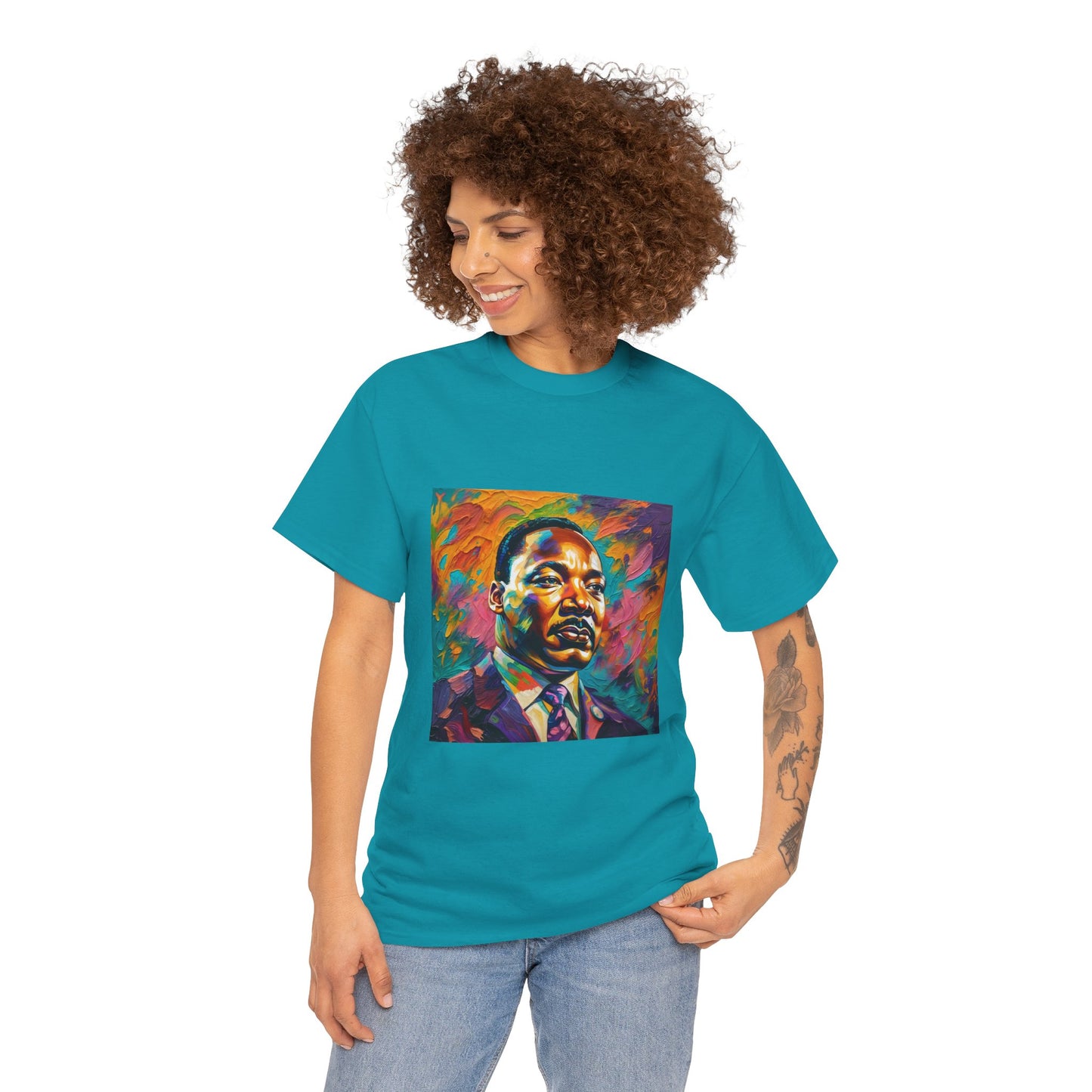 Martin Luther King Jr. (Unisex Heavy Cotton Tee)
