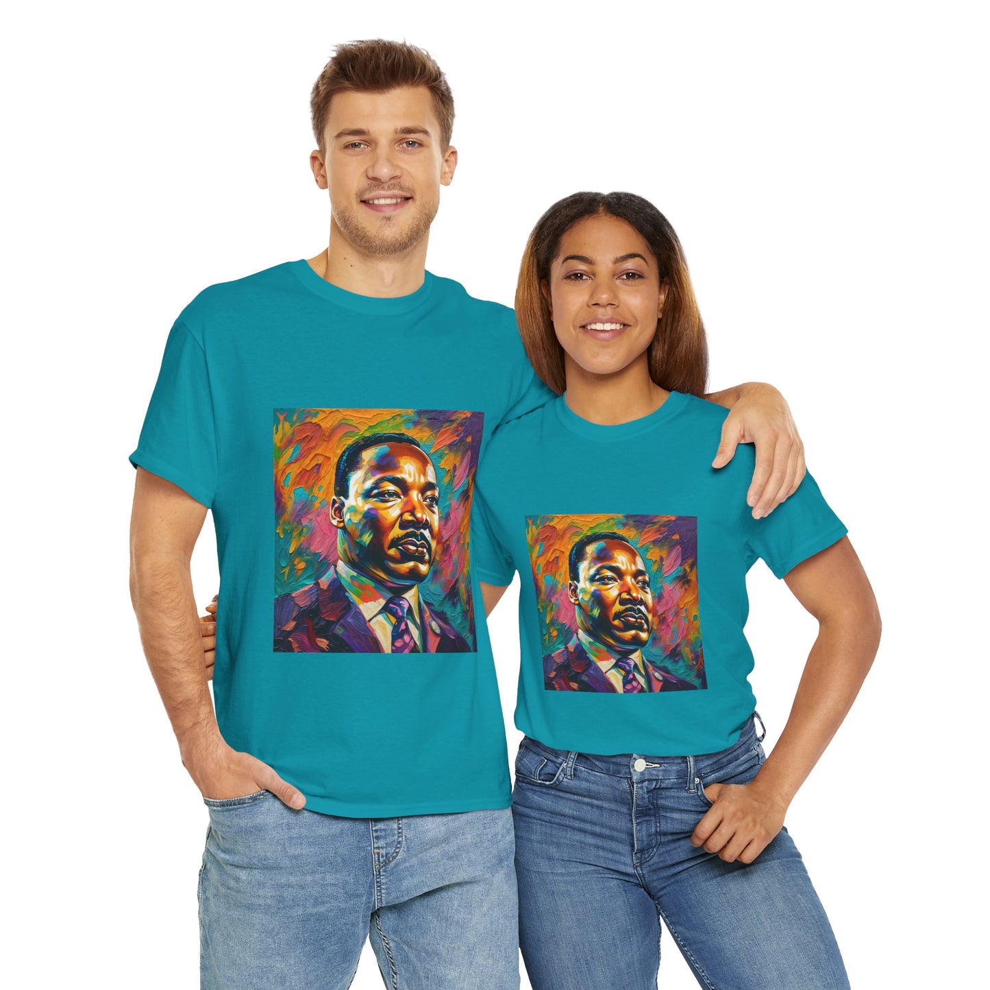 Martin Luther King Jr. (Unisex Heavy Cotton Tee)