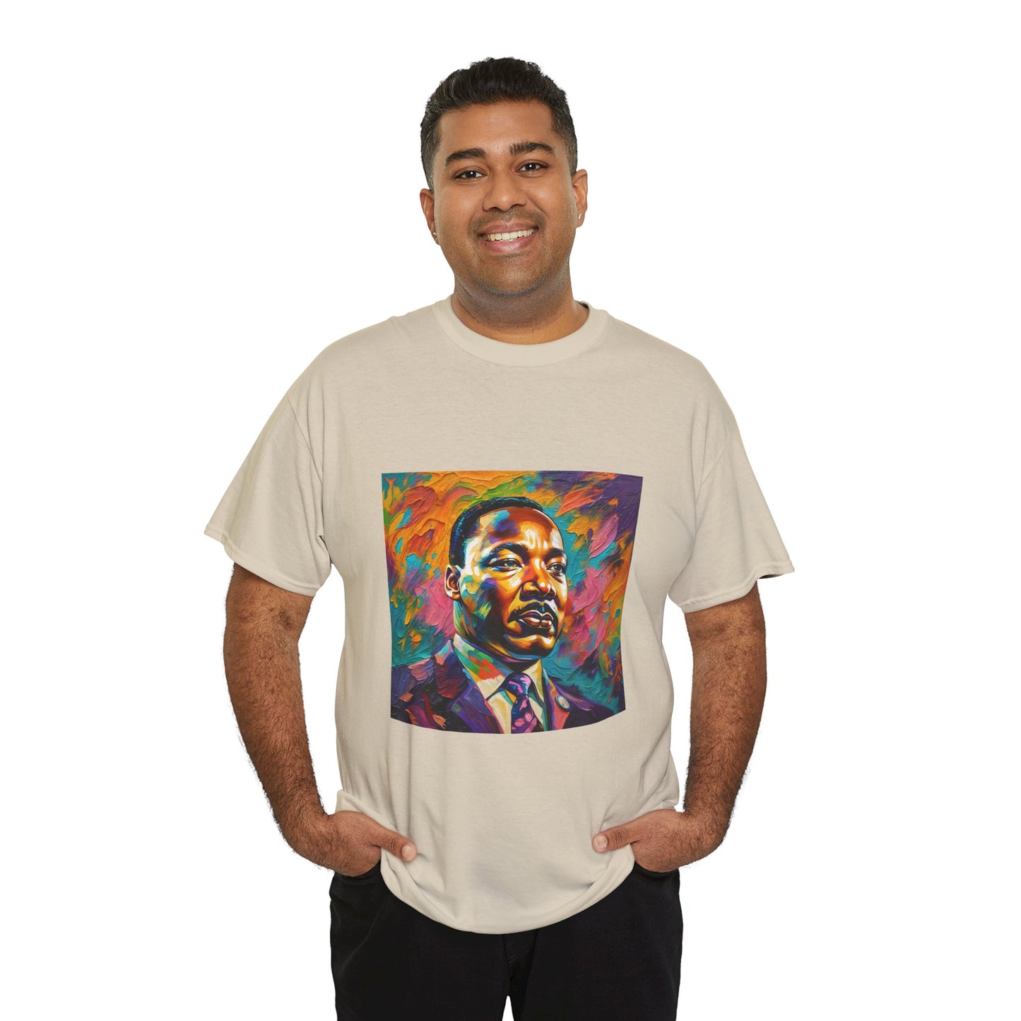 Martin Luther King Jr. (Unisex Heavy Cotton Tee)