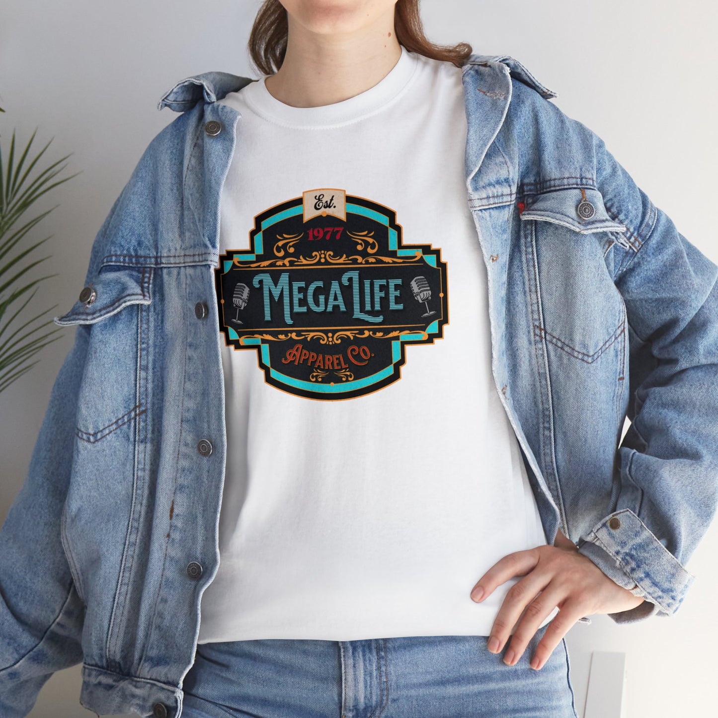 MegaLife- (Unisex Heavy Cotton Tee)