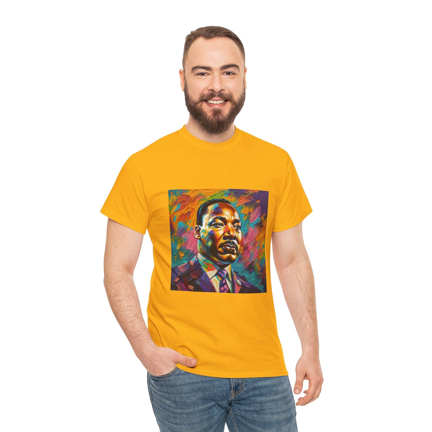 Martin Luther King Jr. (Unisex Heavy Cotton Tee)