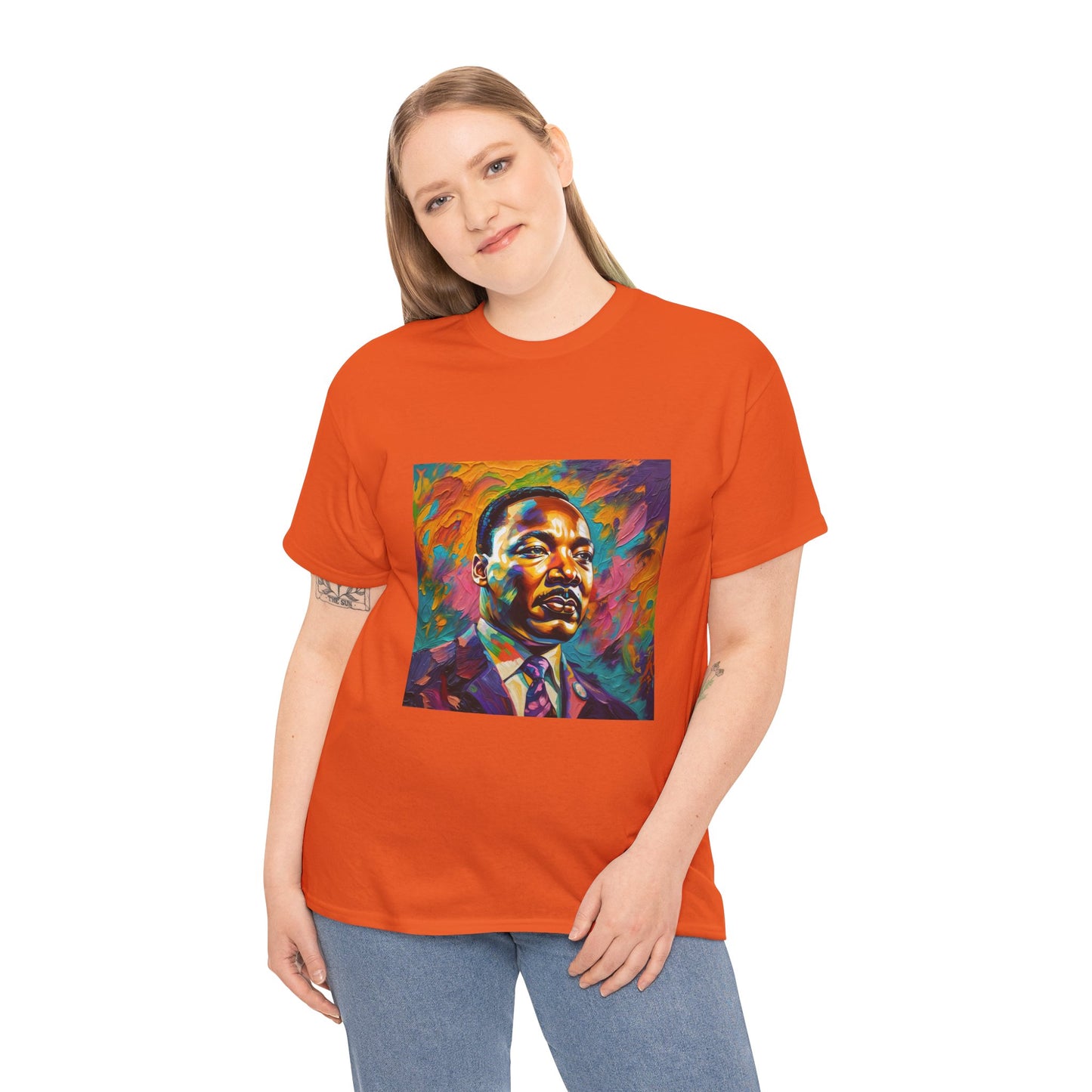 Martin Luther King Jr. (Unisex Heavy Cotton Tee)