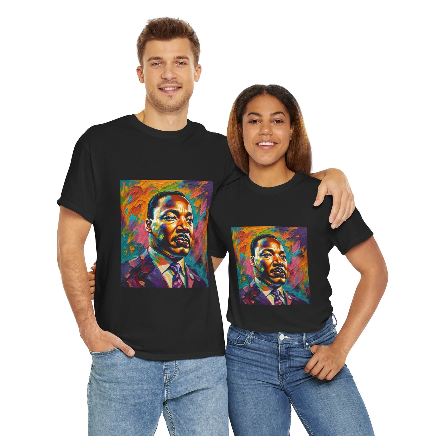 Martin Luther King Jr. (Unisex Heavy Cotton Tee)