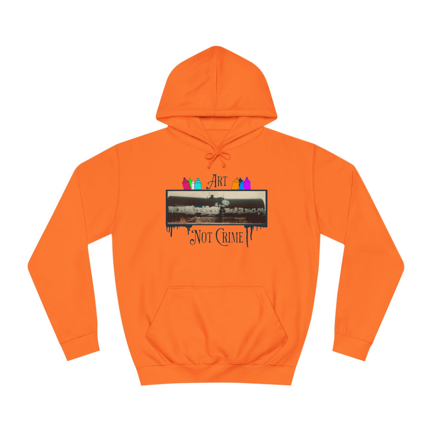 Art Not Crime- (Hoodie) Casino and Wizdom Freight Train. Circa: 2001