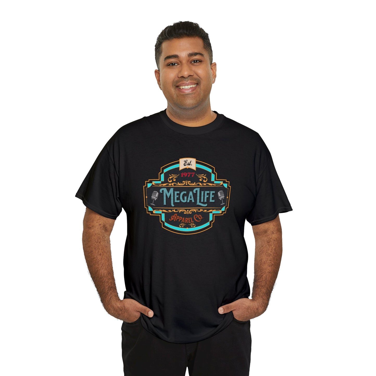 MegaLife- (Unisex Heavy Cotton Tee)