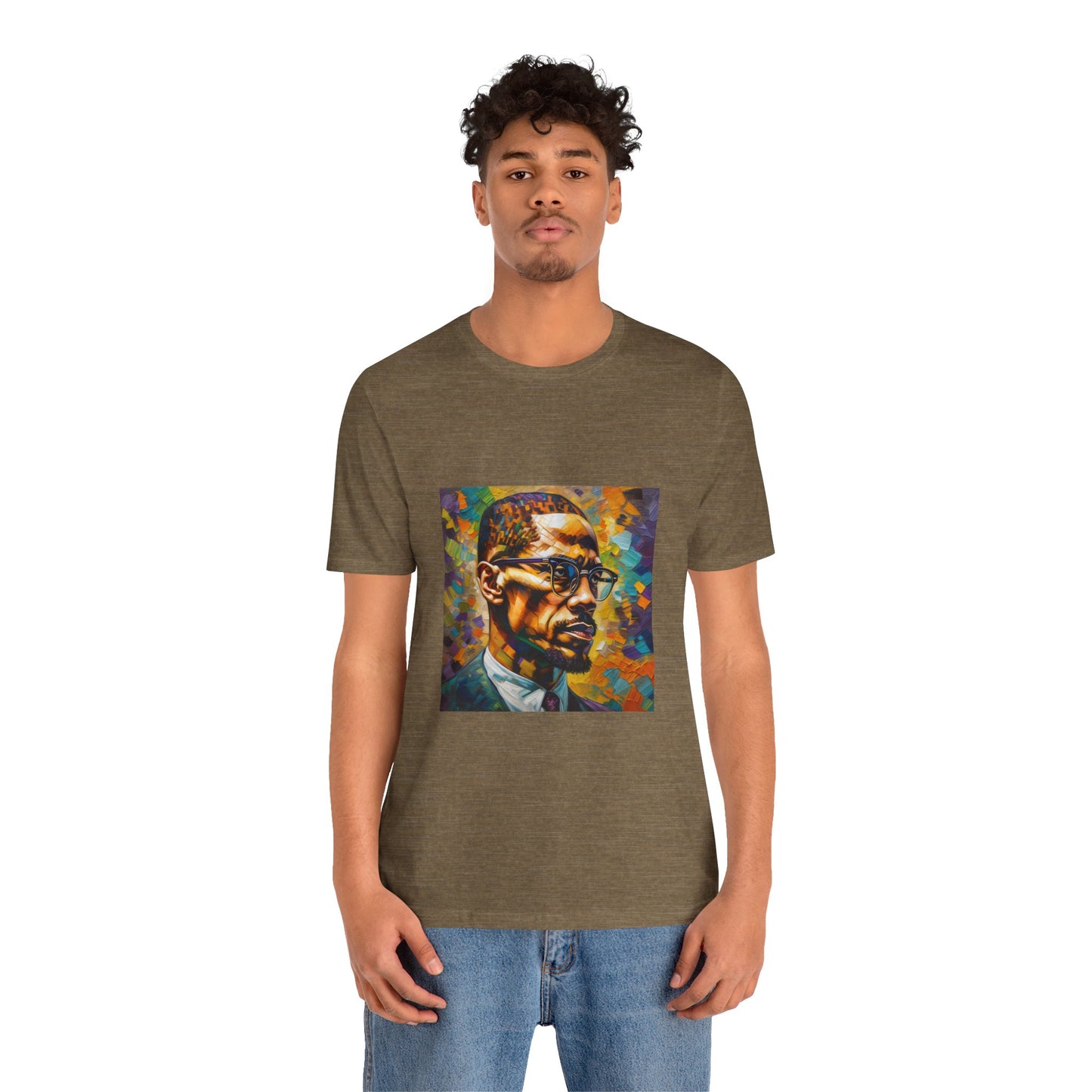 “Malcom X” (Unisex Jersey Short Sleeve Tee)
