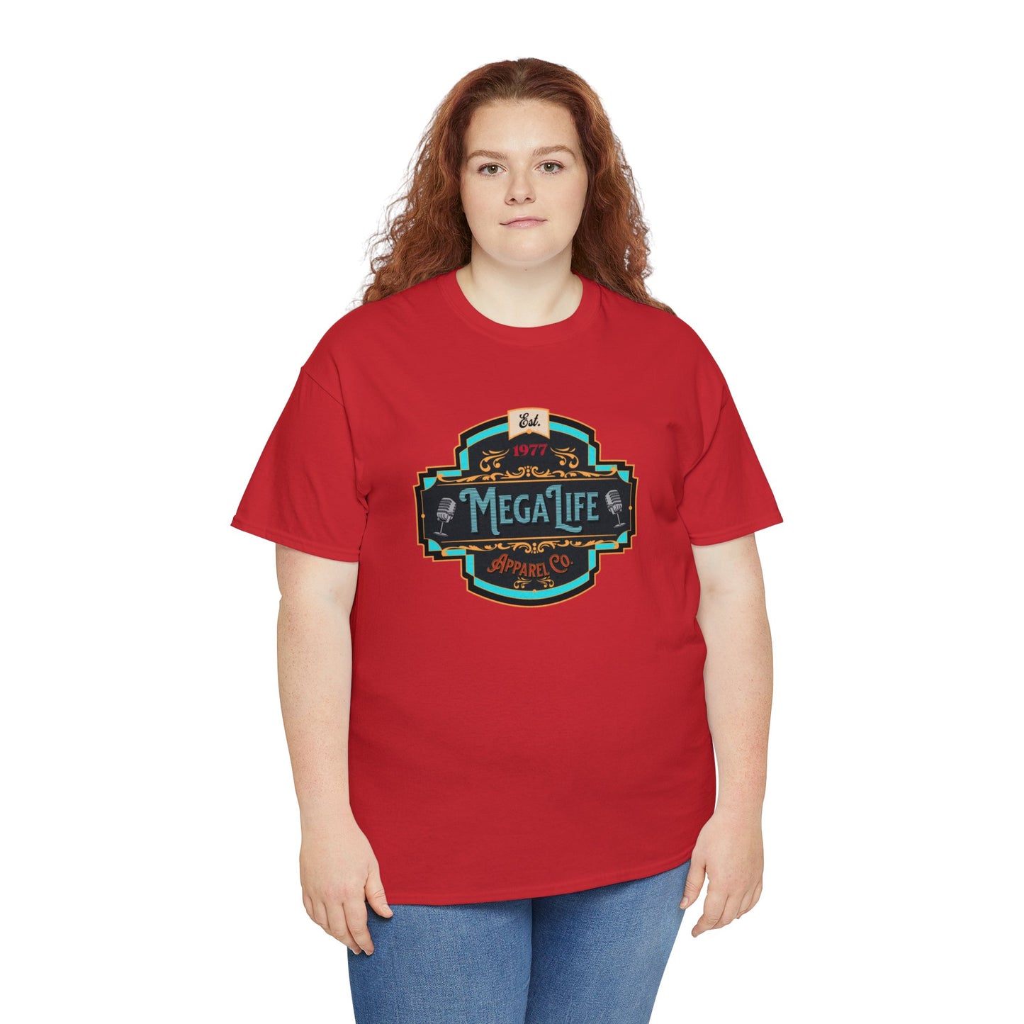 MegaLife- (Unisex Heavy Cotton Tee)