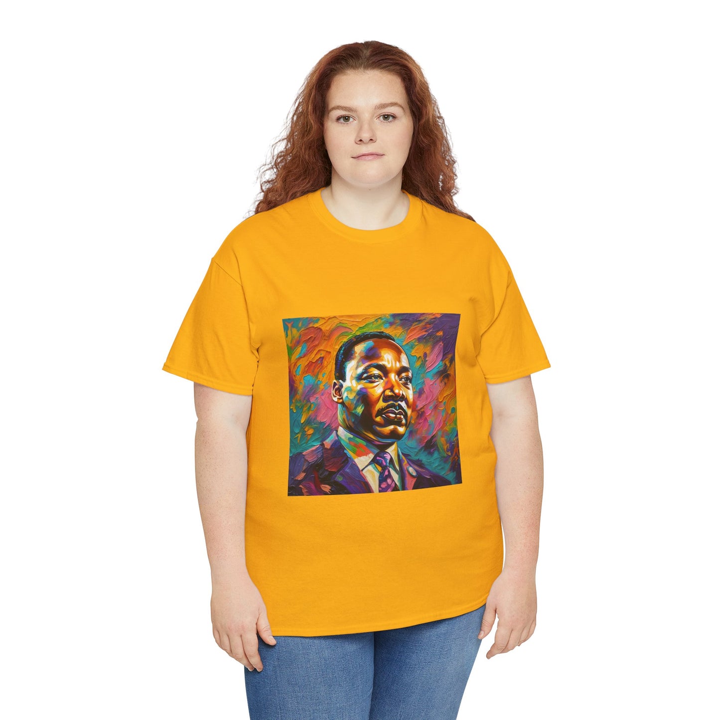 Martin Luther King Jr. (Unisex Heavy Cotton Tee)