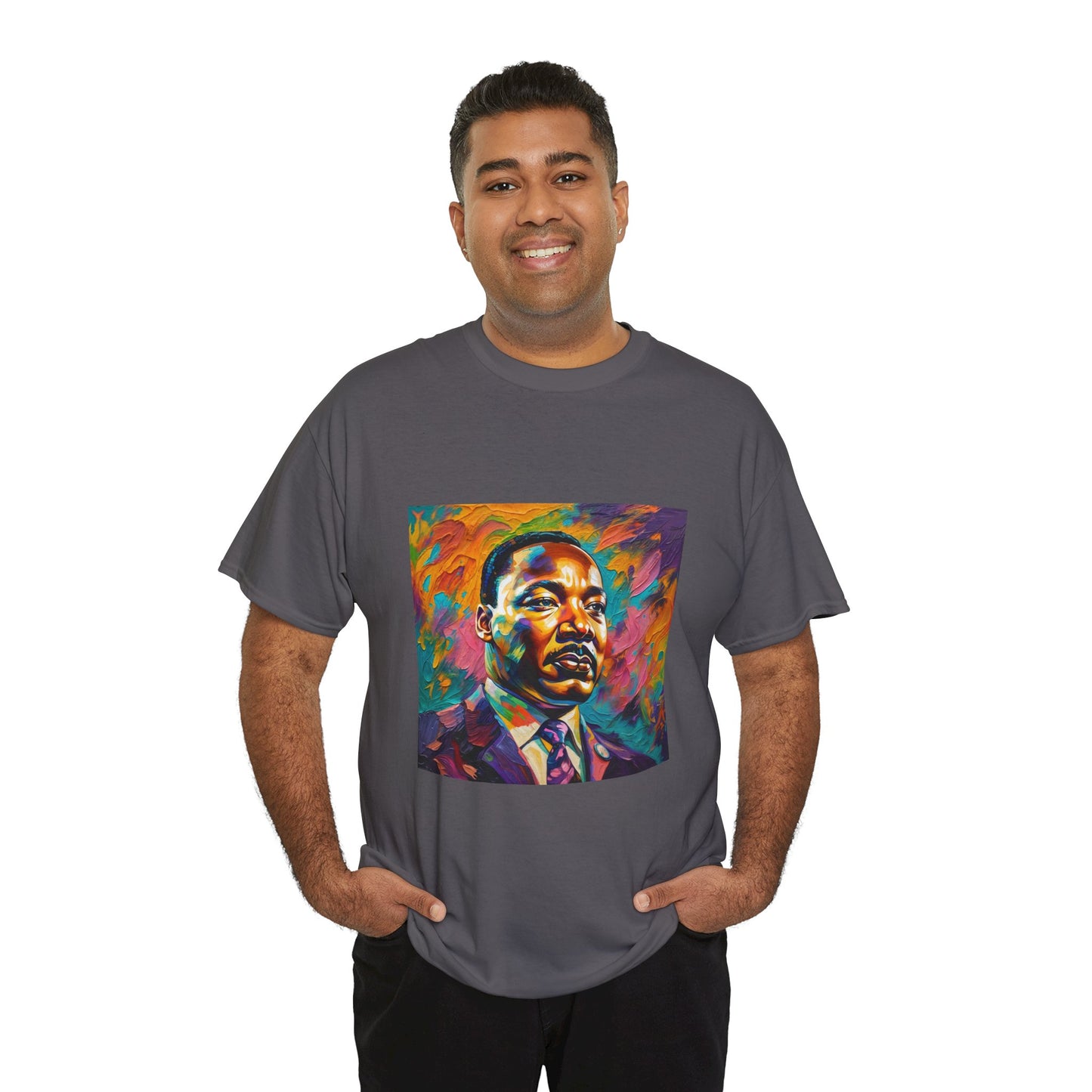 Martin Luther King Jr. (Unisex Heavy Cotton Tee)