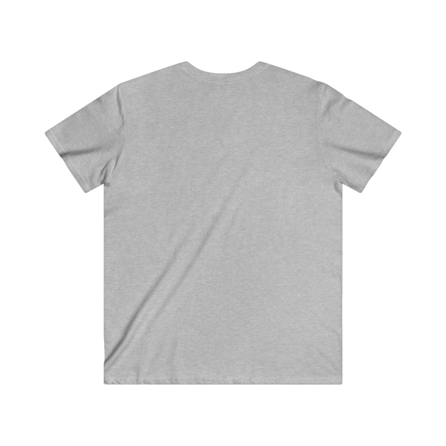 "Hardcore" (Men's Fitted V-Neck Short Sleeve Tee)