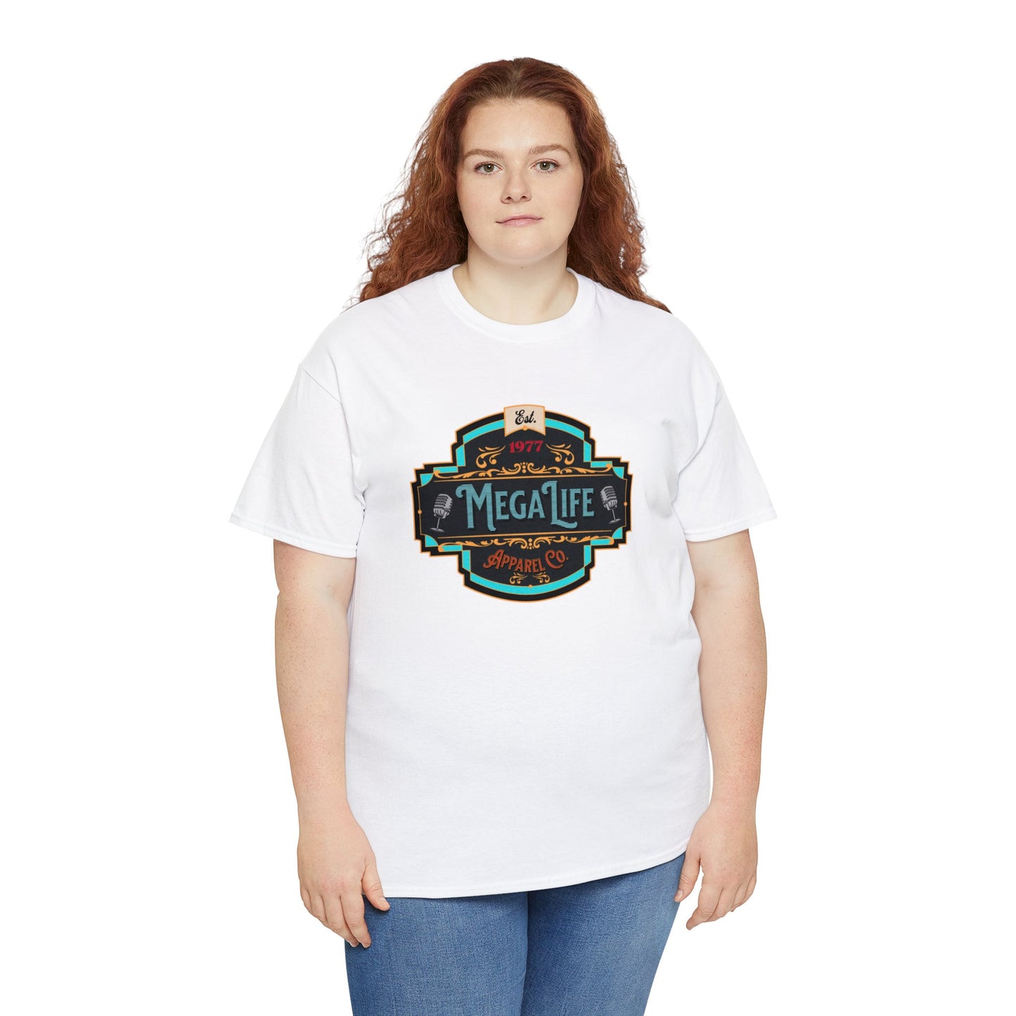 MegaLife- (Unisex Heavy Cotton Tee)