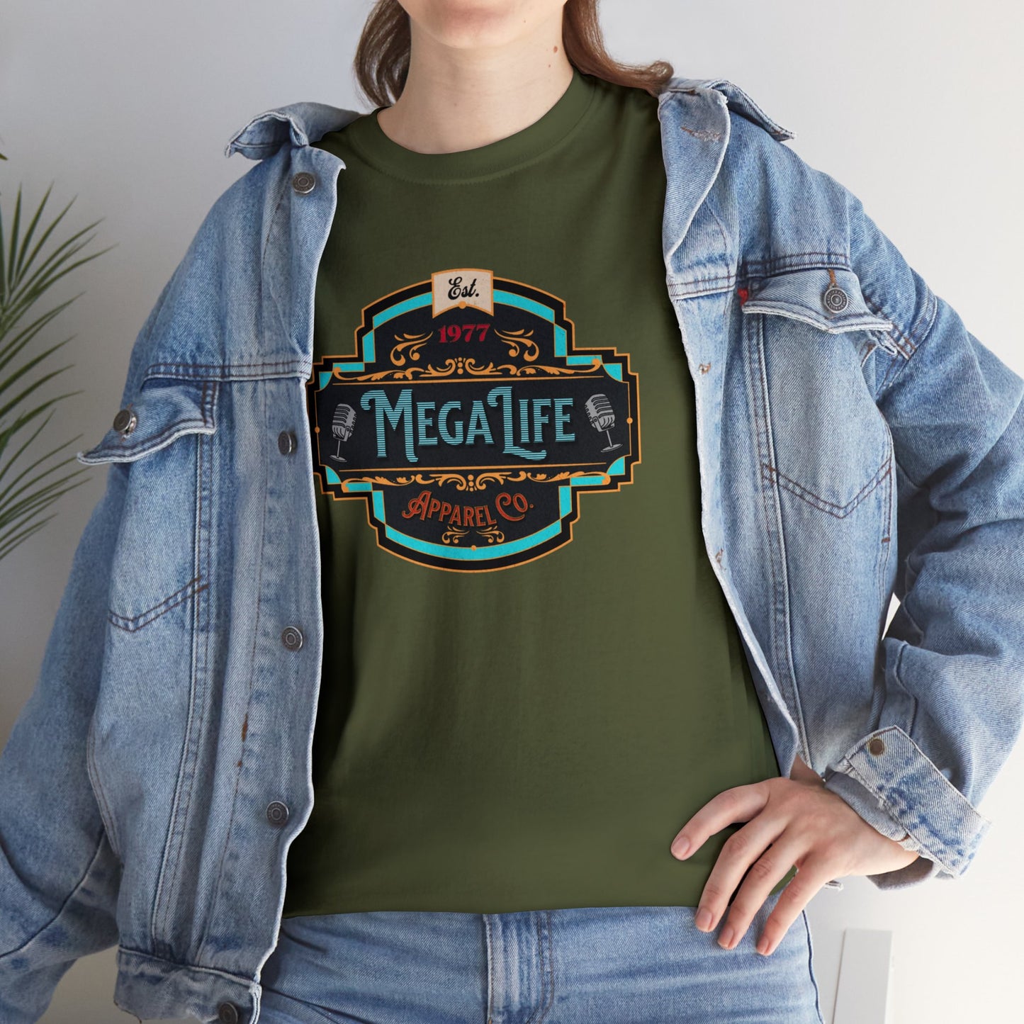 MegaLife- (Unisex Heavy Cotton Tee)