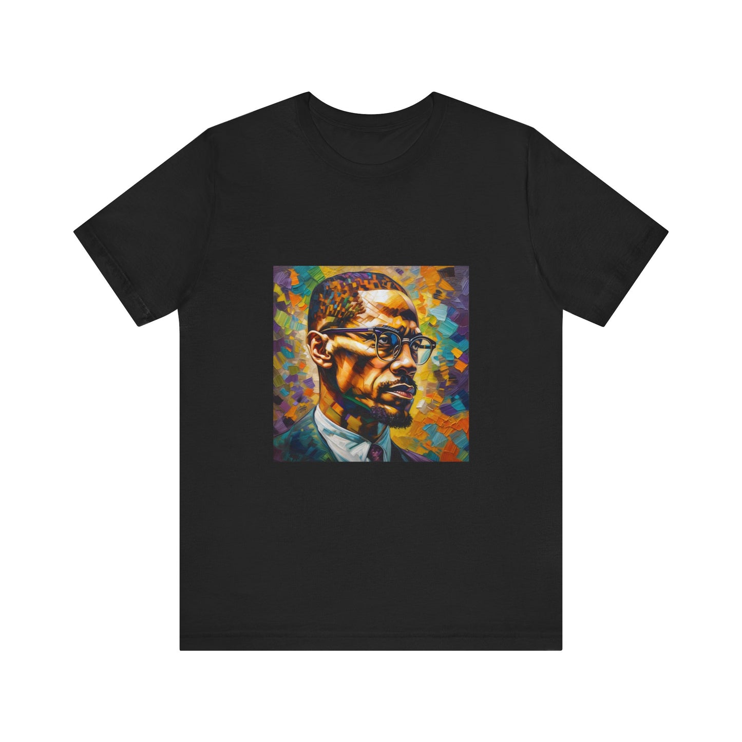 “Malcom X” (Unisex Jersey Short Sleeve Tee)