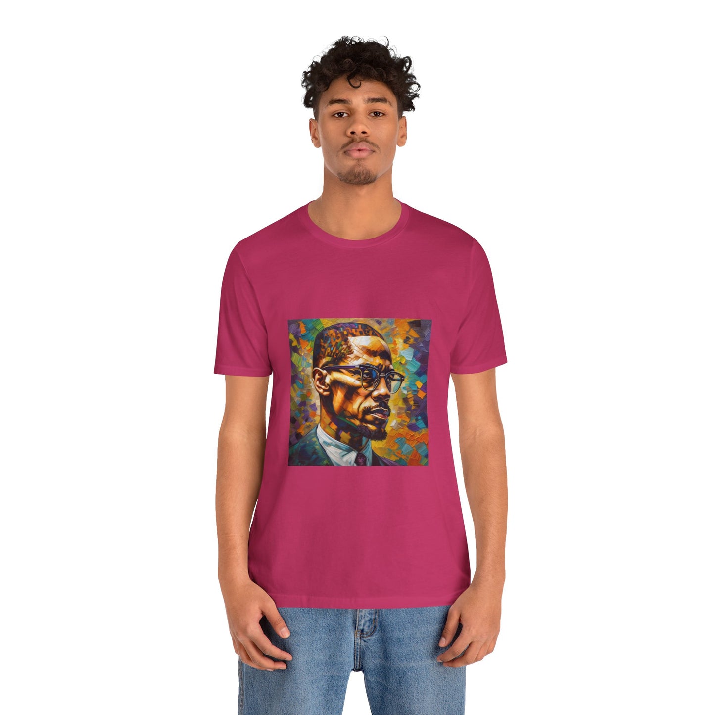 “Malcom X” (Unisex Jersey Short Sleeve Tee)