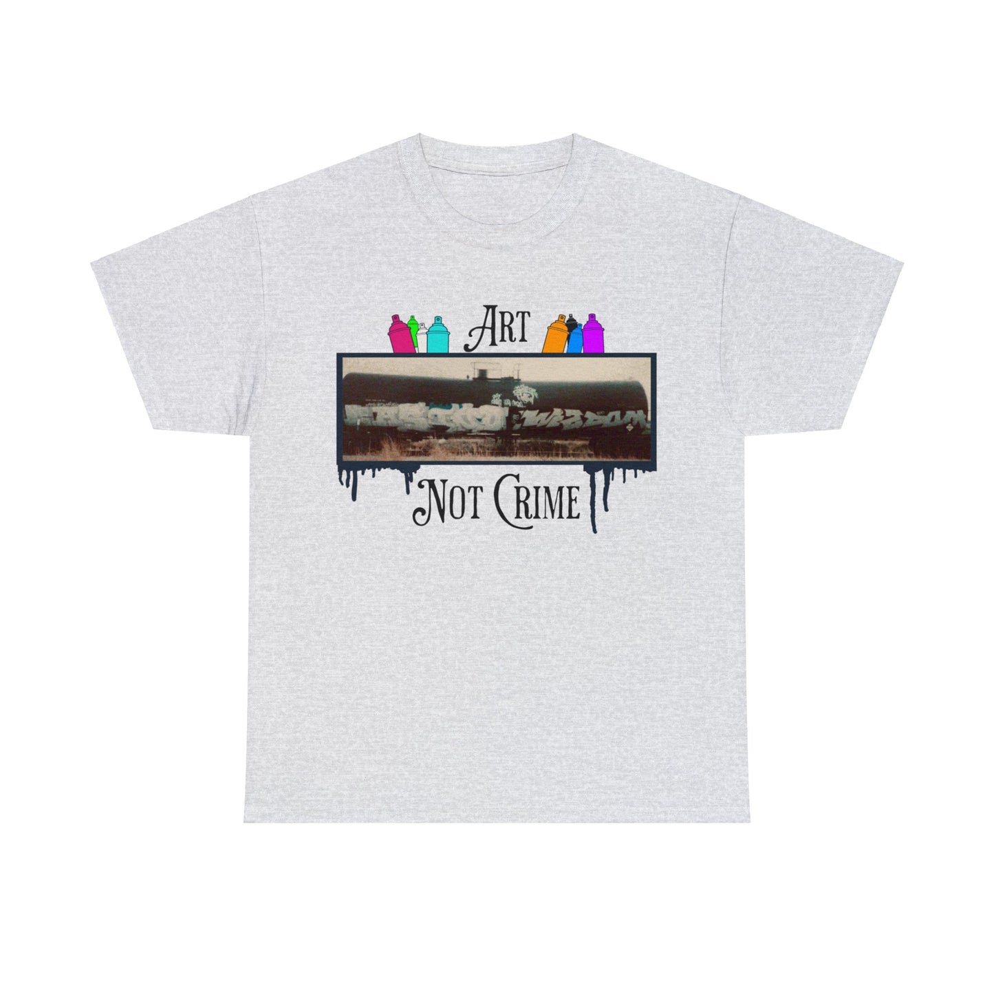 Art Not Crime- Casino and Wizdom Freight Train. Circa 2001 T-Shirt