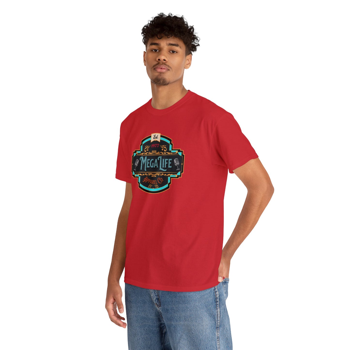 MegaLife- (Unisex Heavy Cotton Tee)