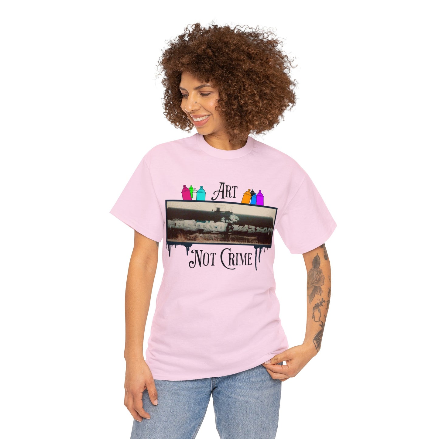 Art Not Crime- Casino and Wizdom Freight Train. Circa 2001 T-Shirt