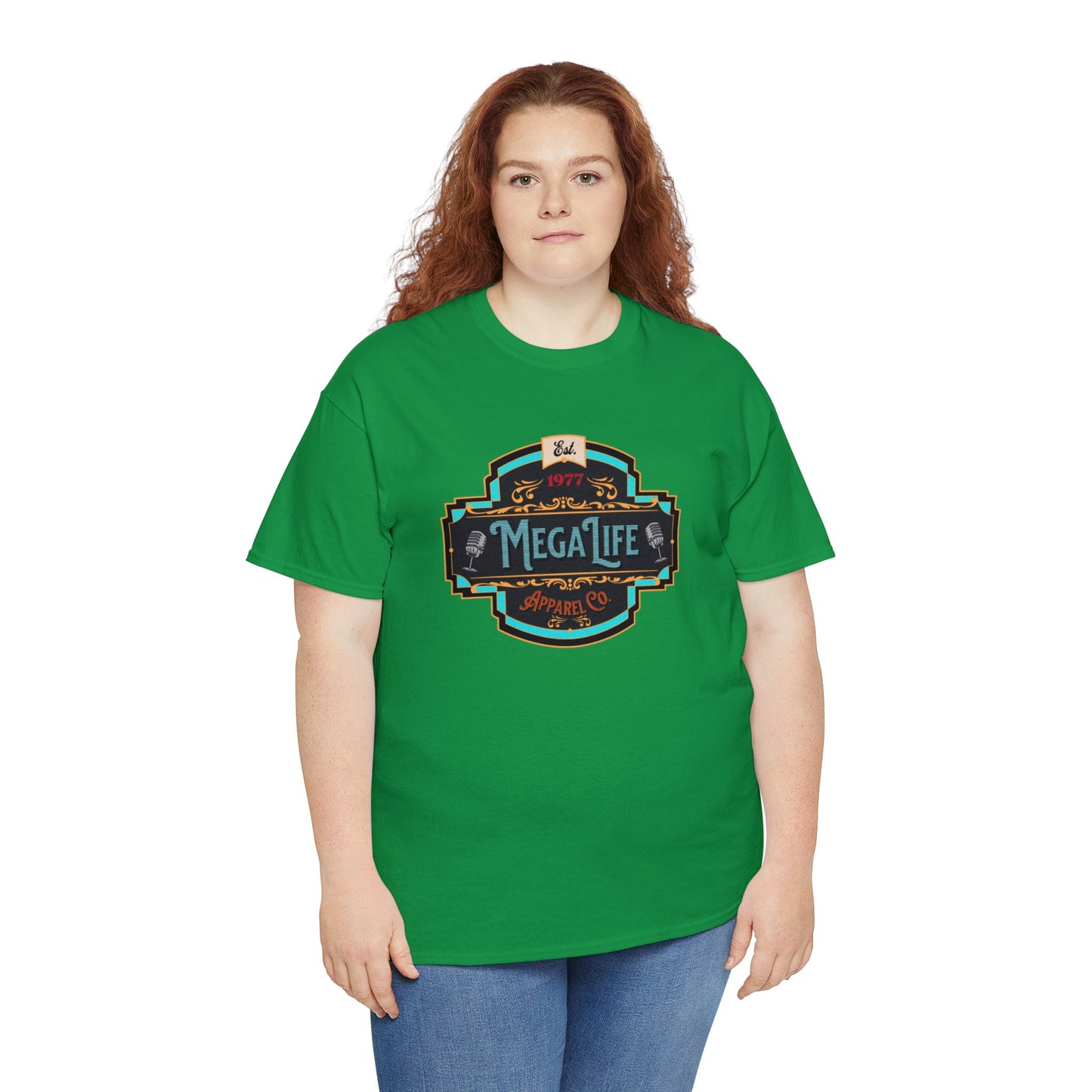 MegaLife- (Unisex Heavy Cotton Tee)