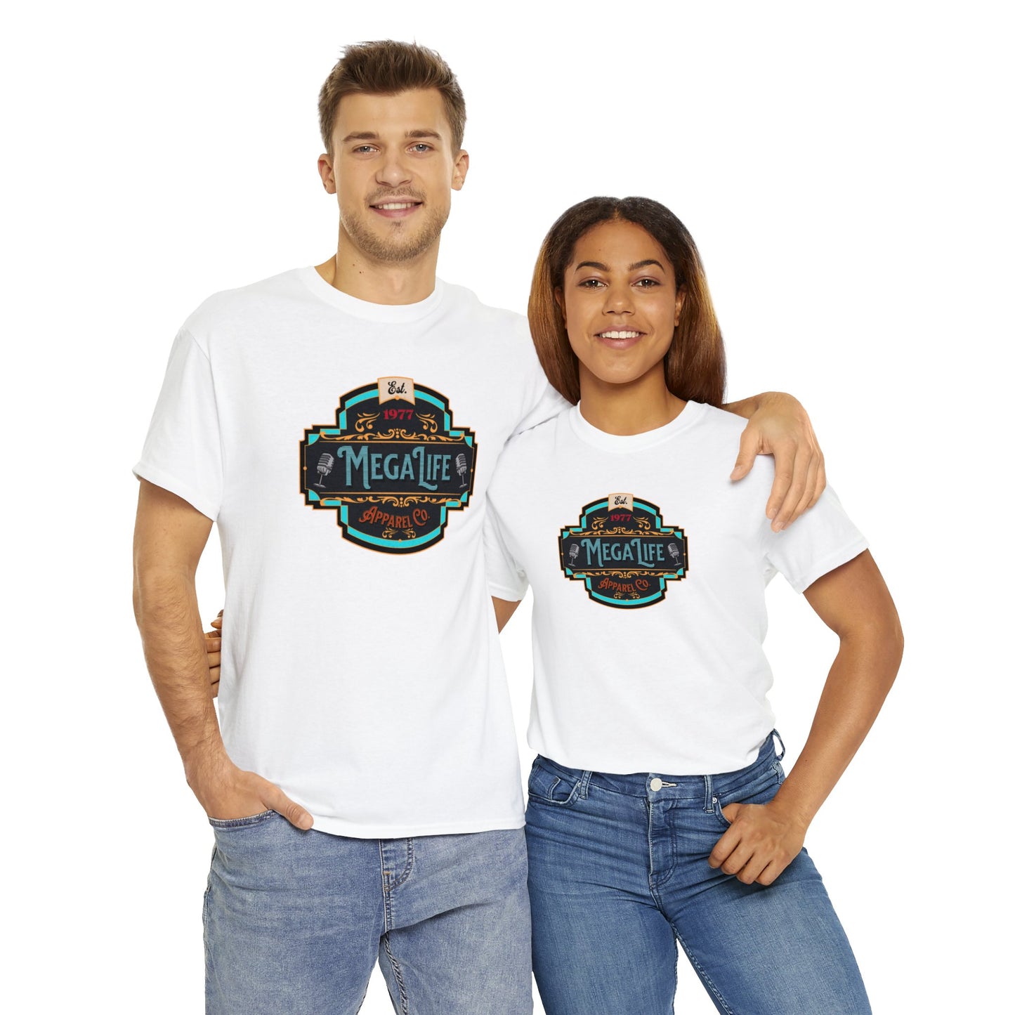 MegaLife- (Unisex Heavy Cotton Tee)