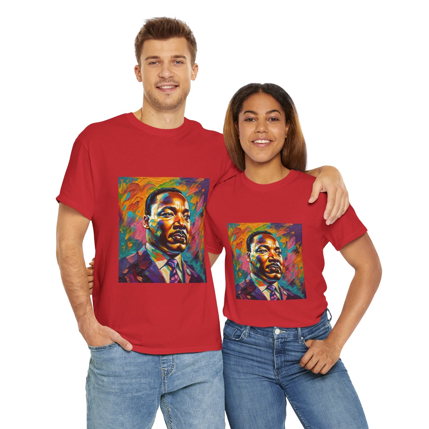 Martin Luther King Jr. (Unisex Heavy Cotton Tee)