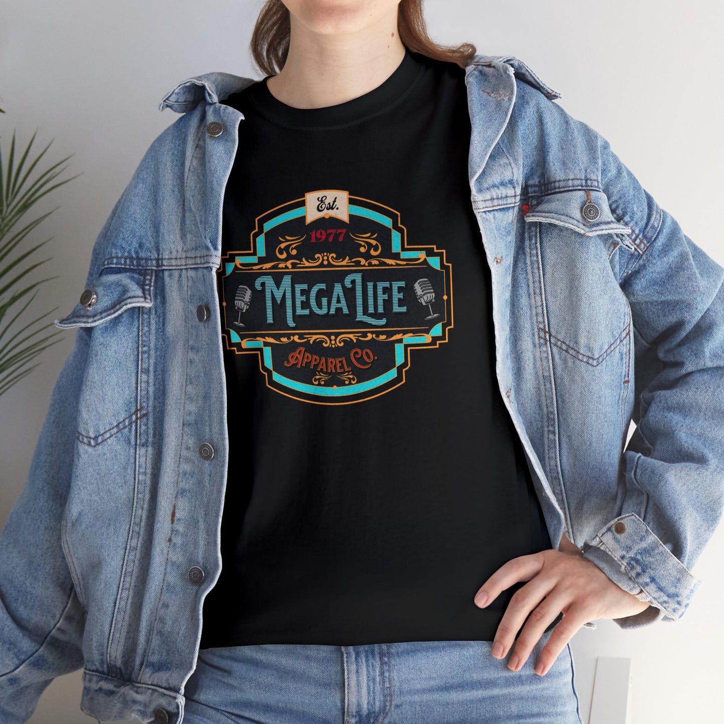 MegaLife- (Unisex Heavy Cotton Tee)