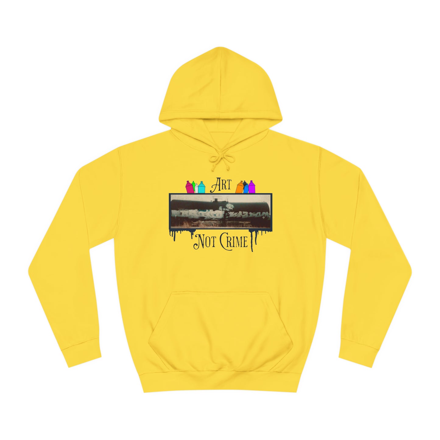 Art Not Crime- (Hoodie) Casino and Wizdom Freight Train. Circa: 2001