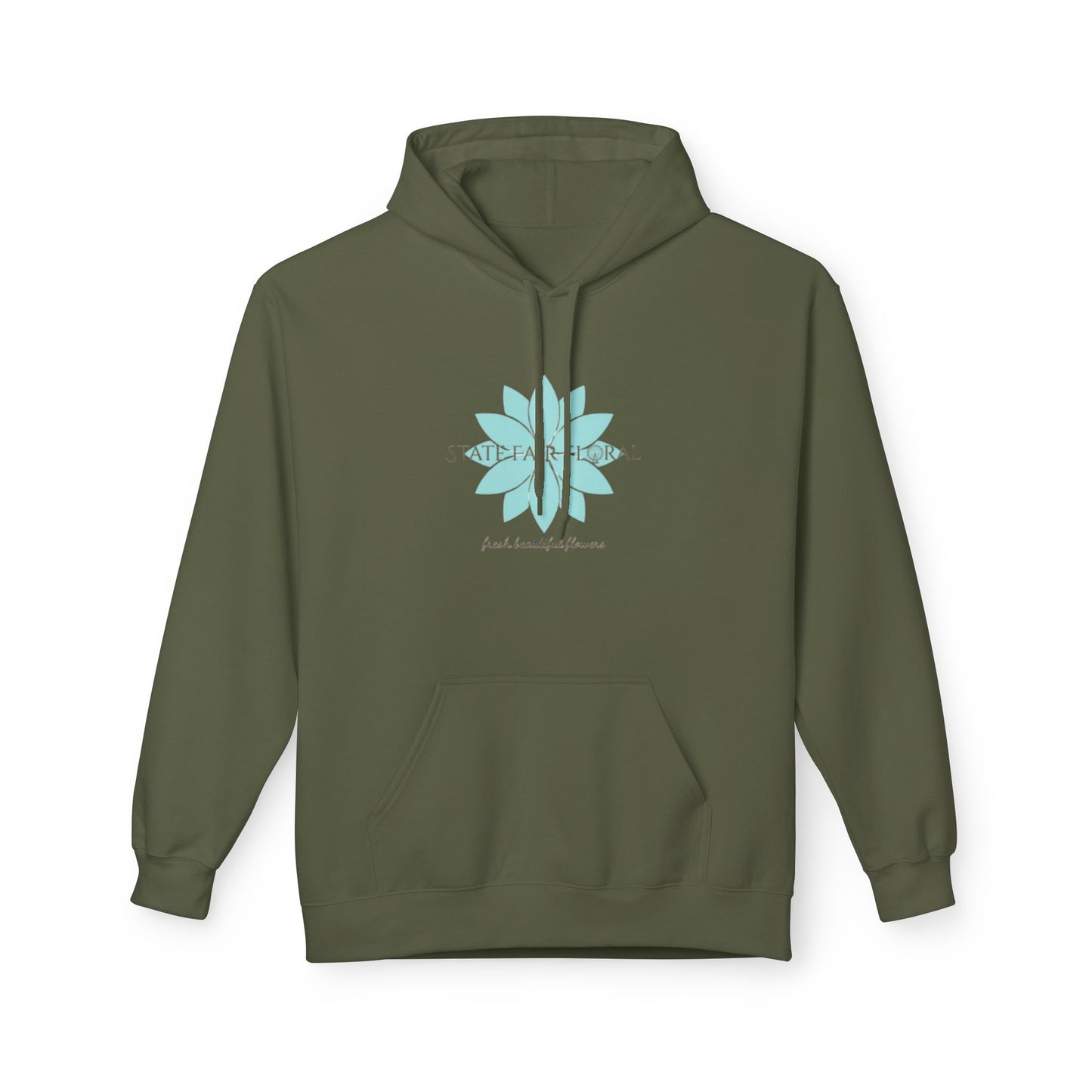 State Fair Floral Hoodie - "Are You Smellin What We’re Sellin?" Unisex Midweight Fleece