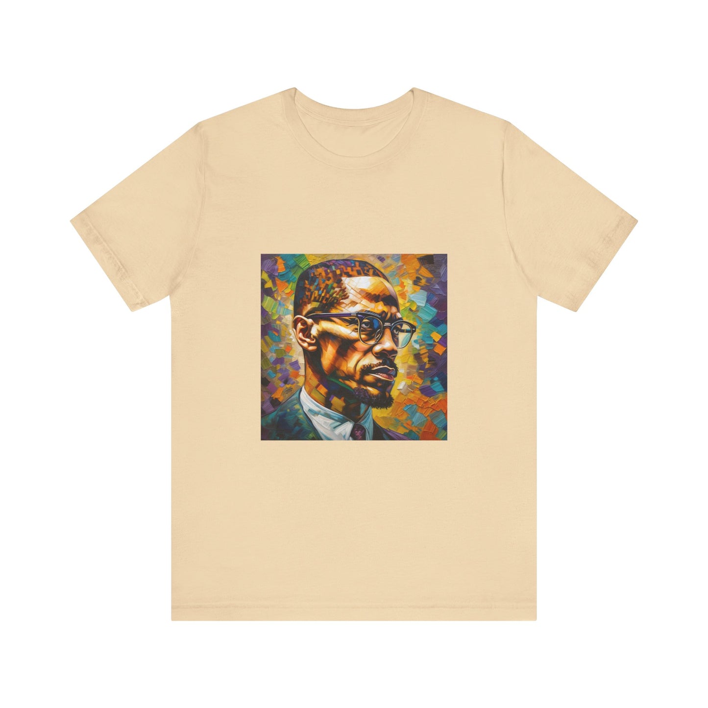 “Malcom X” (Unisex Jersey Short Sleeve Tee)