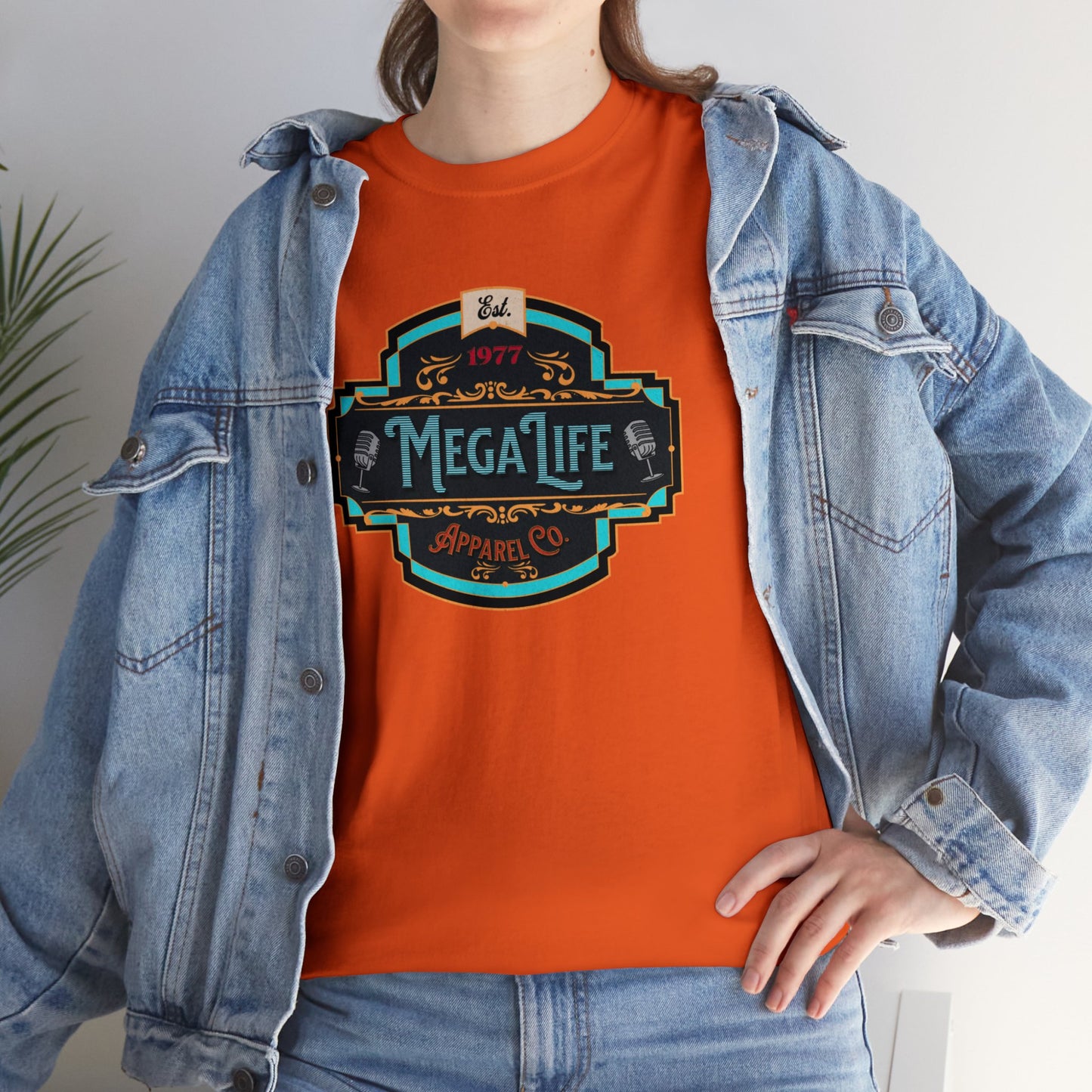 MegaLife- (Unisex Heavy Cotton Tee)