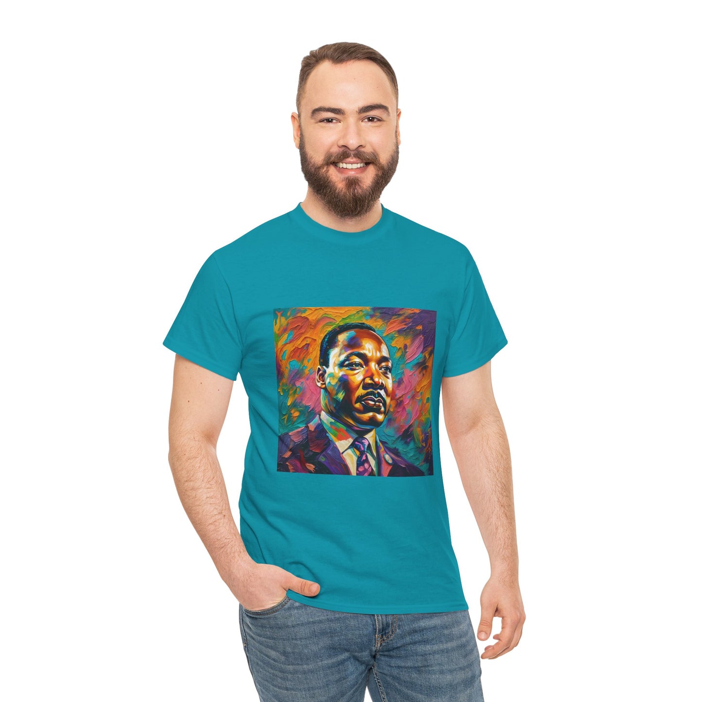 Martin Luther King Jr. (Unisex Heavy Cotton Tee)