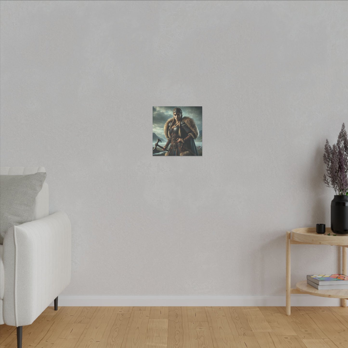 Canvas Print - Freydis on The Battlefield