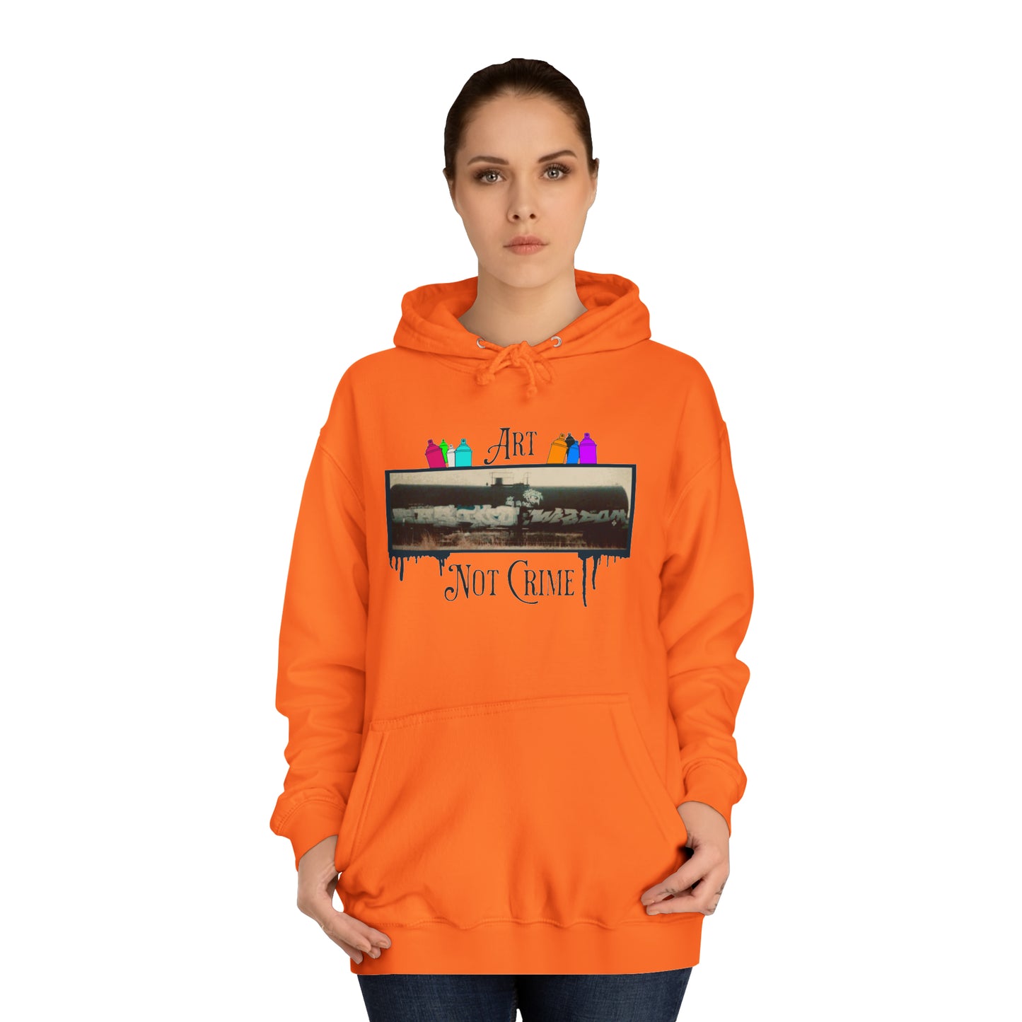 Art Not Crime- (Hoodie) Casino and Wizdom Freight Train. Circa: 2001