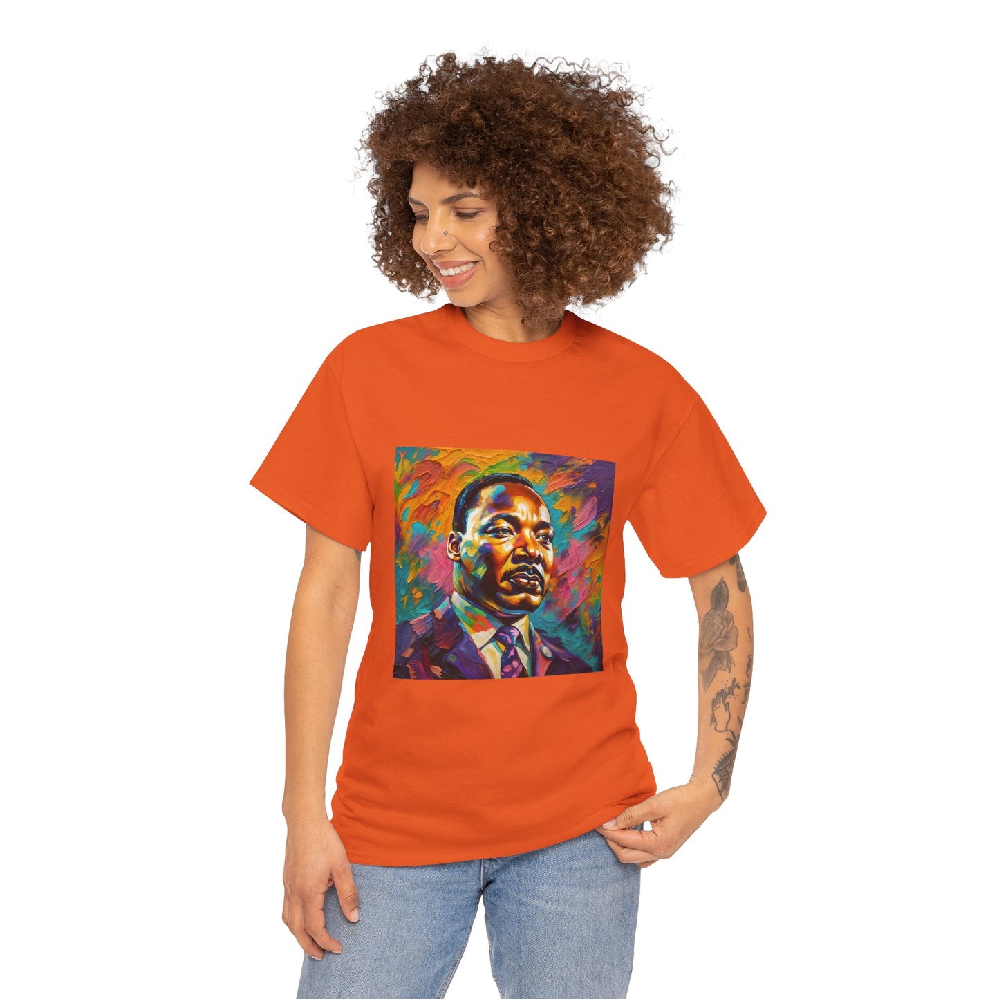 Martin Luther King Jr. (Unisex Heavy Cotton Tee)