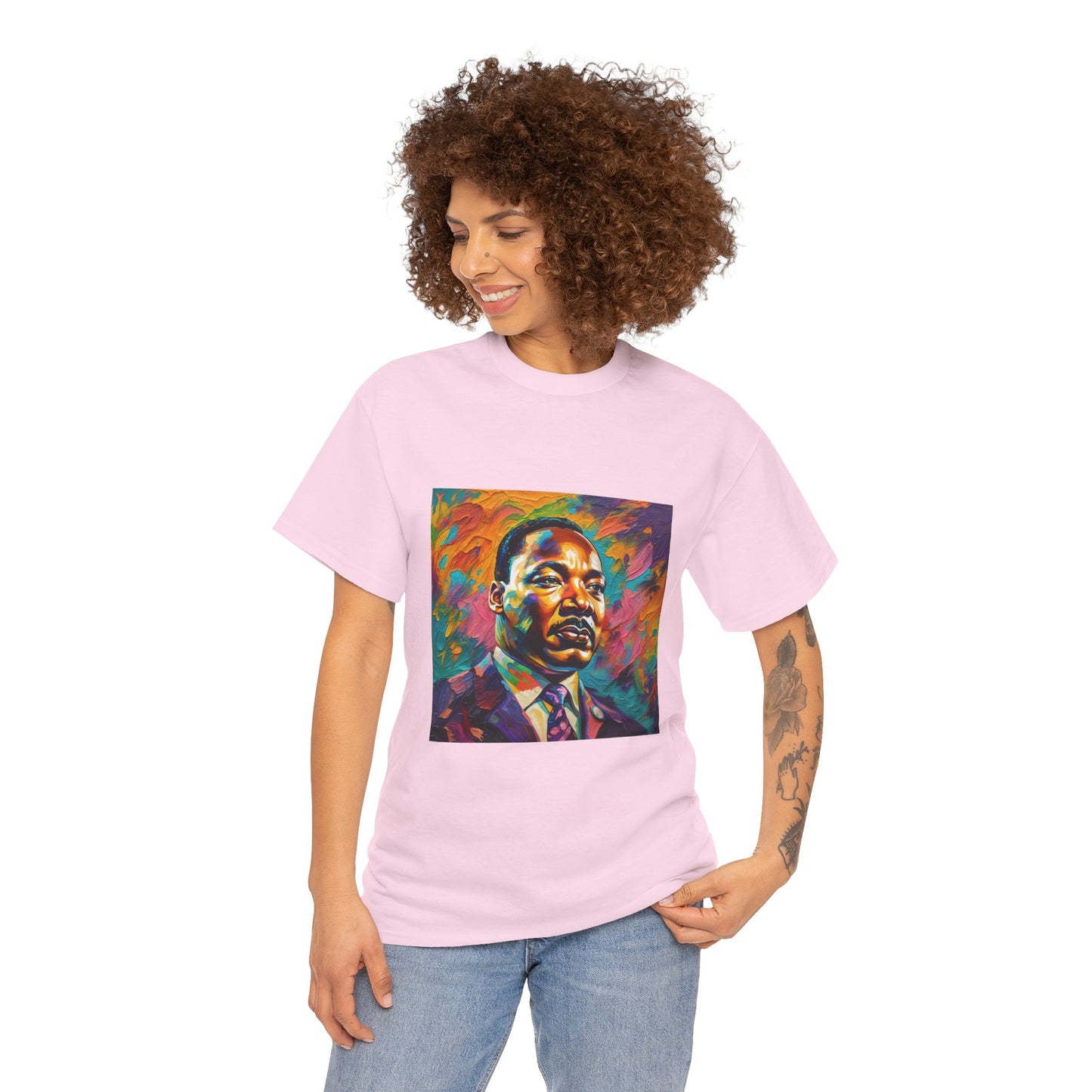 Martin Luther King Jr. (Unisex Heavy Cotton Tee)