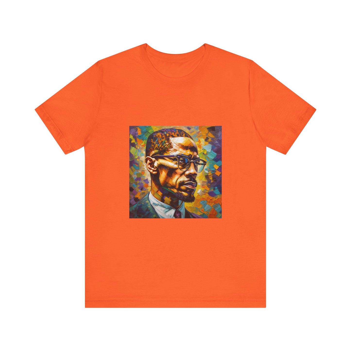 “Malcom X” (Unisex Jersey Short Sleeve Tee)
