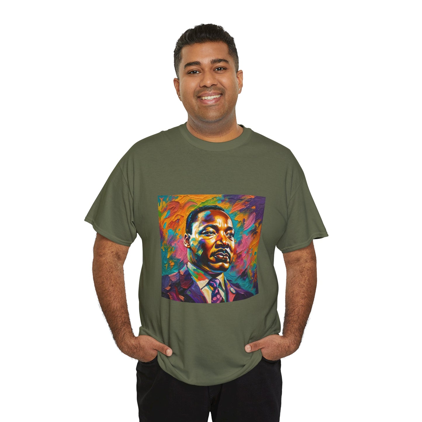 Martin Luther King Jr. (Unisex Heavy Cotton Tee)
