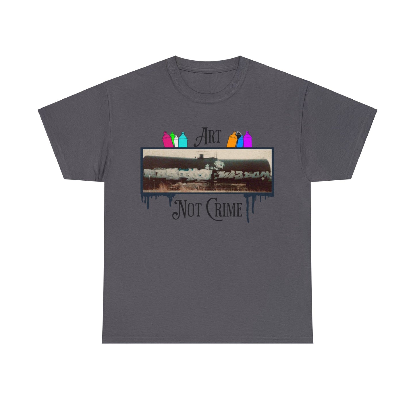 Art Not Crime- Casino and Wizdom Freight Train. Circa 2001 T-Shirt