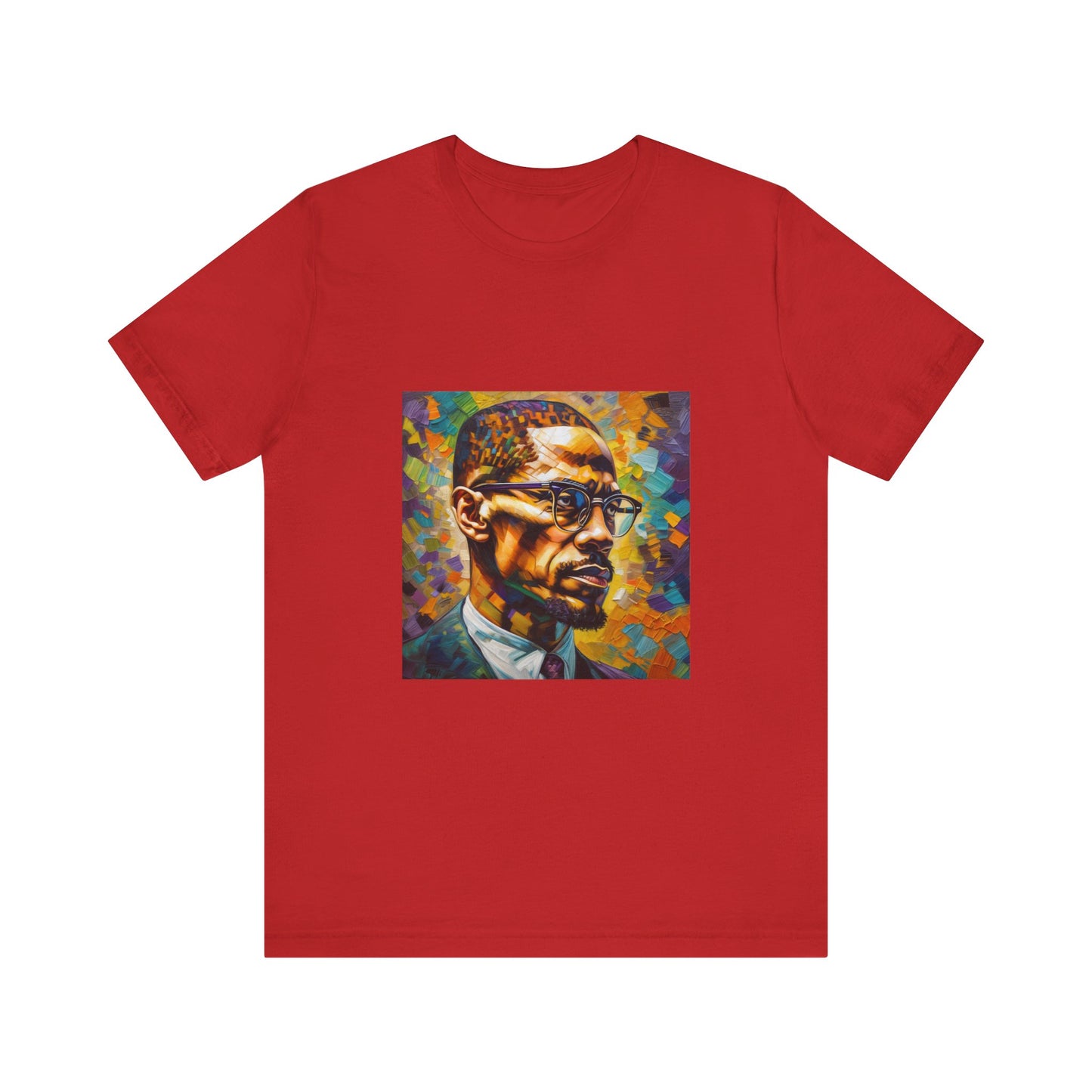 “Malcom X” (Unisex Jersey Short Sleeve Tee)