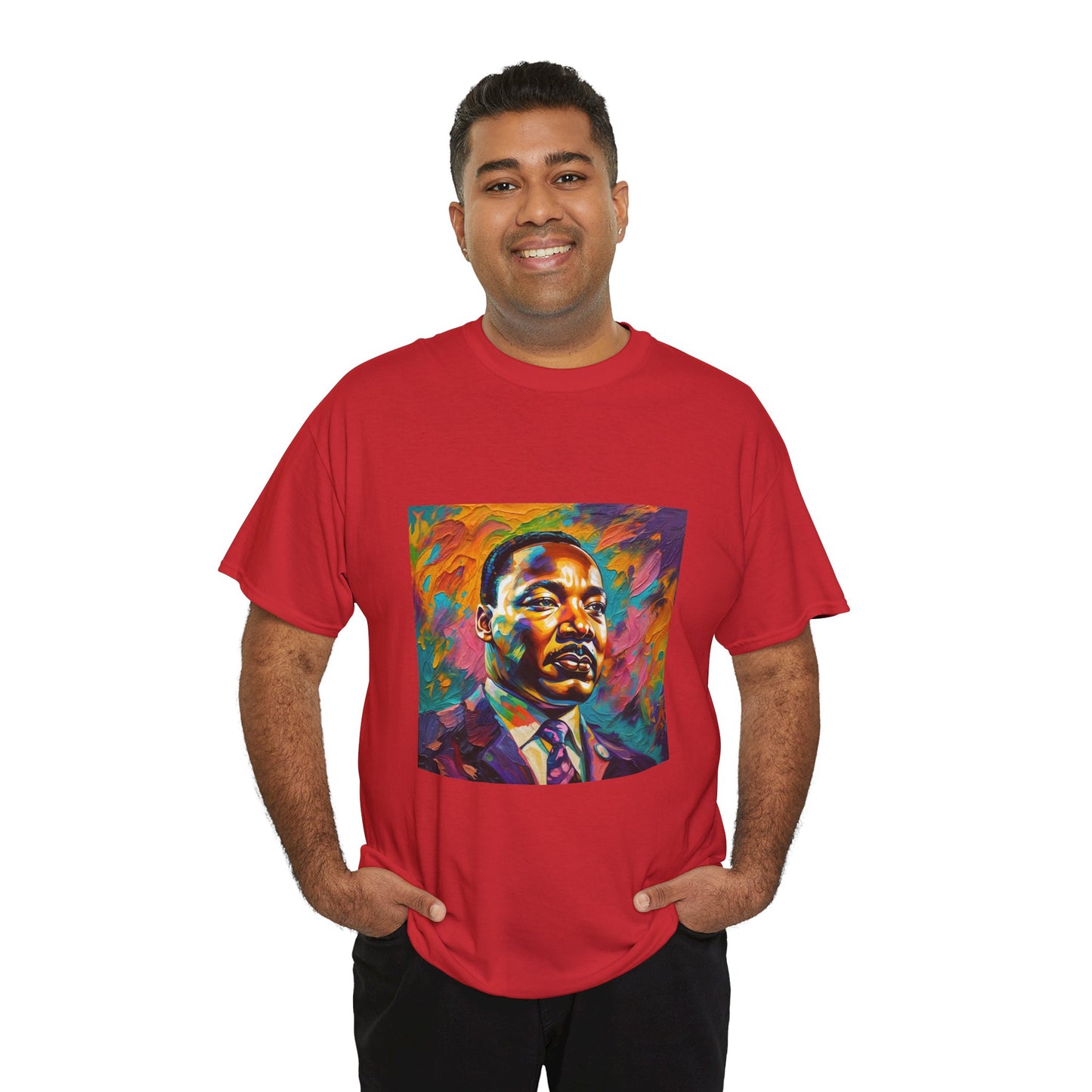 Martin Luther King Jr. (Unisex Heavy Cotton Tee)