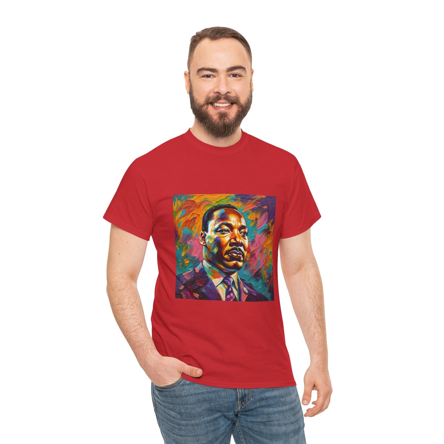 Martin Luther King Jr. (Unisex Heavy Cotton Tee)