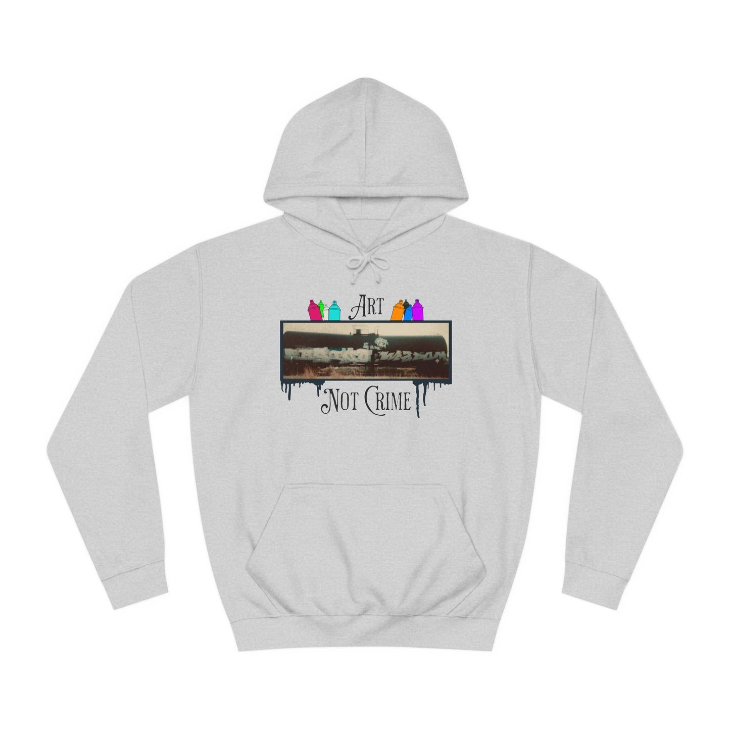 Art Not Crime- (Hoodie) Casino and Wizdom Freight Train. Circa: 2001