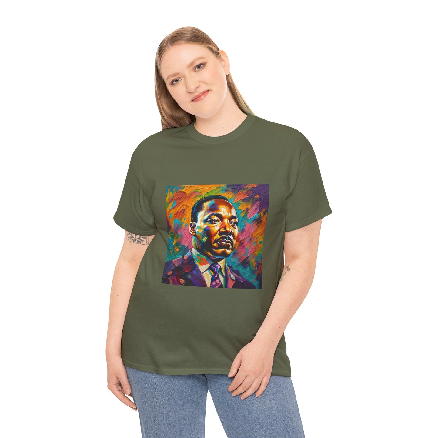 Martin Luther King Jr. (Unisex Heavy Cotton Tee)