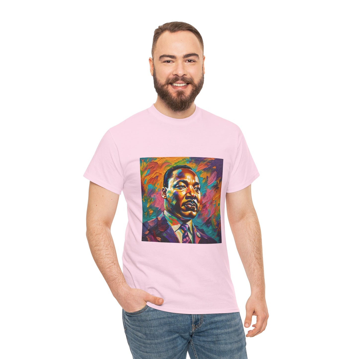 Martin Luther King Jr. (Unisex Heavy Cotton Tee)