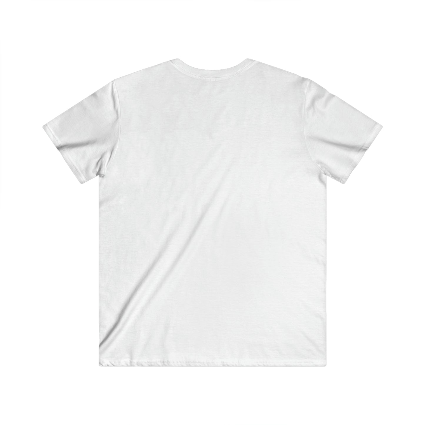 "Hardcore" (Men's Fitted V-Neck Short Sleeve Tee)