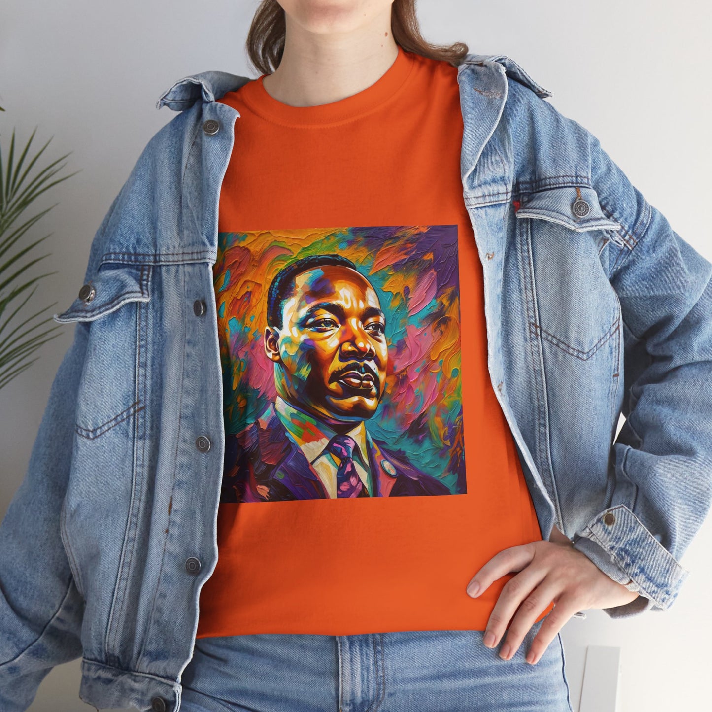 Martin Luther King Jr. (Unisex Heavy Cotton Tee)