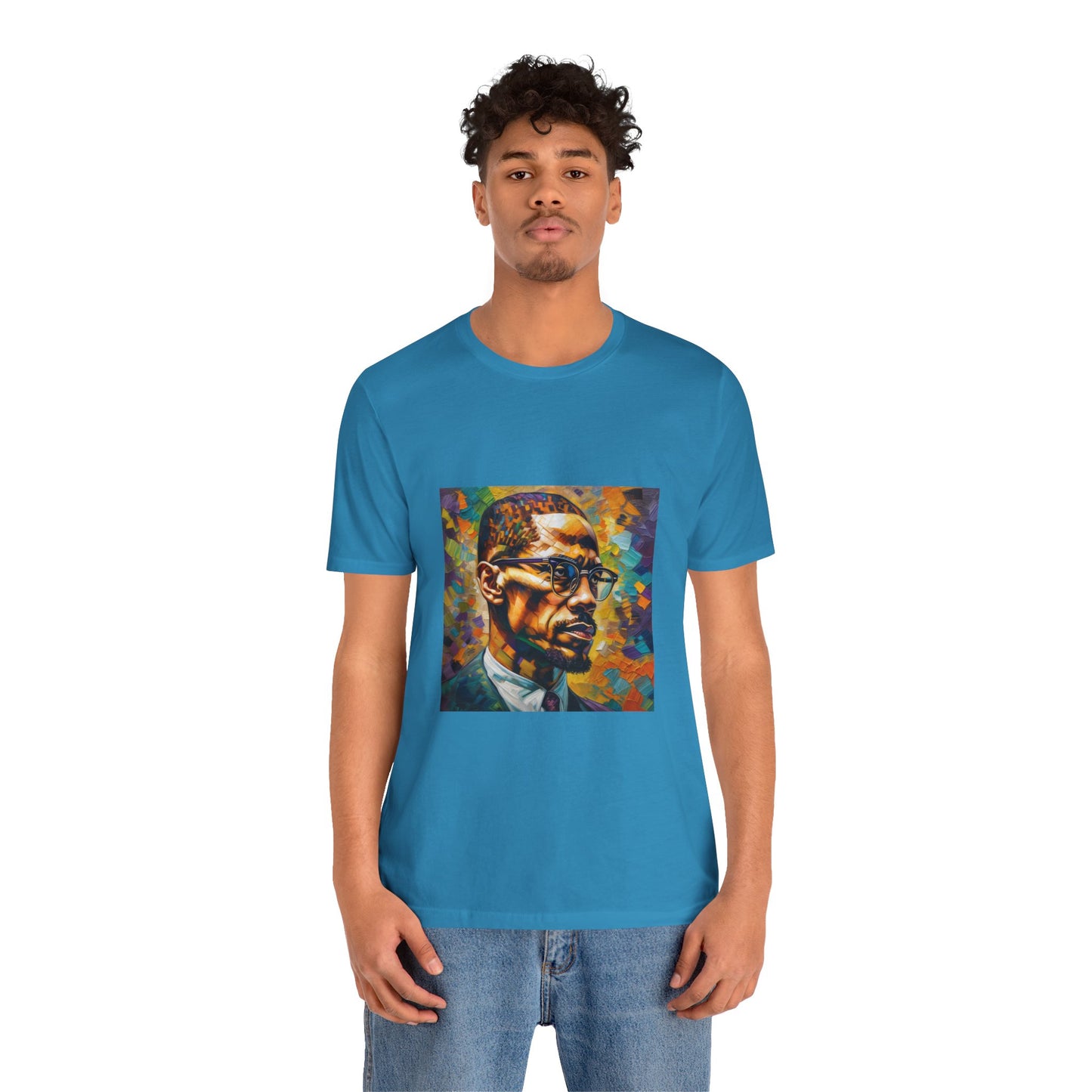 “Malcom X” (Unisex Jersey Short Sleeve Tee)