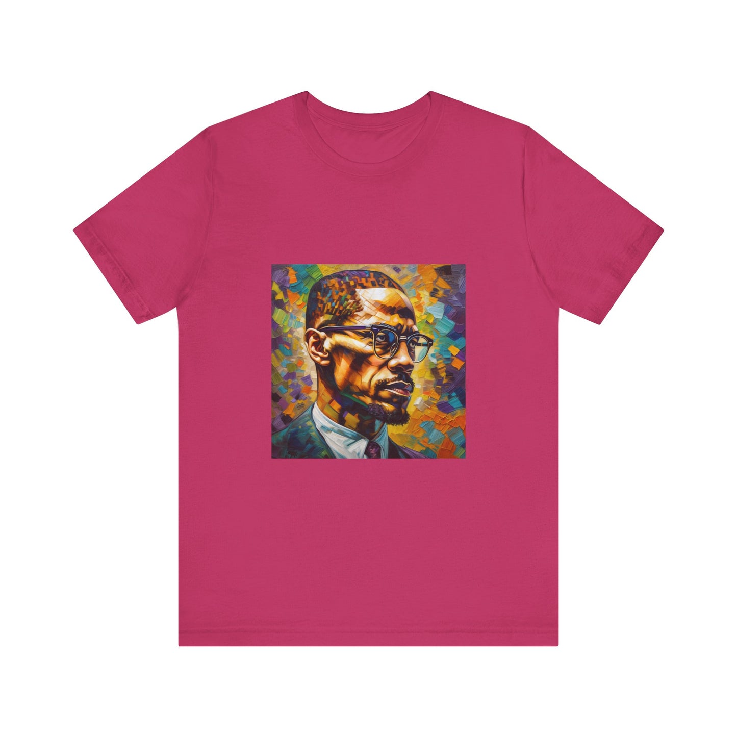“Malcom X” (Unisex Jersey Short Sleeve Tee)
