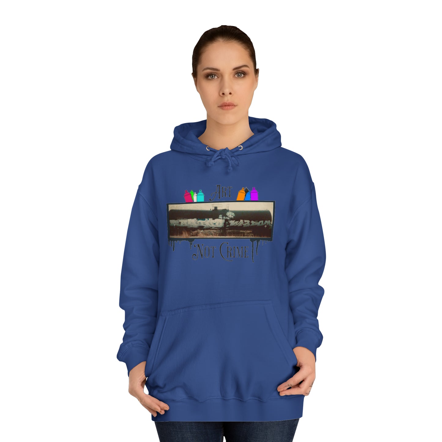 Art Not Crime- (Hoodie) Casino and Wizdom Freight Train. Circa: 2001