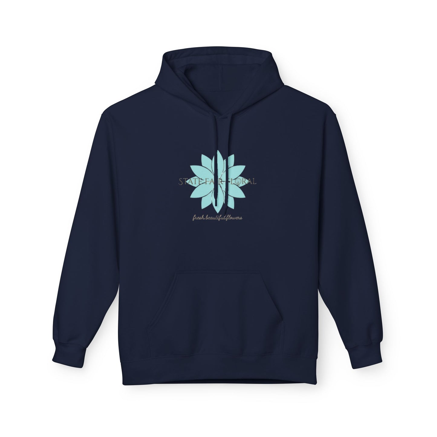 State Fair Floral Hoodie - "Are You Smellin What We’re Sellin?" Unisex Midweight Fleece